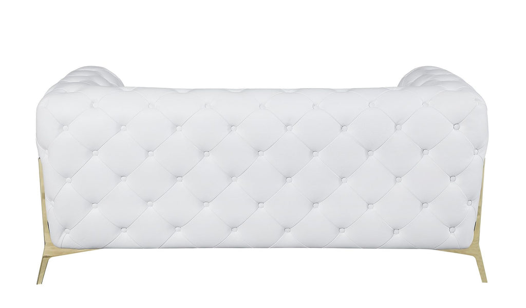 970 Divanitalia Loveseat in Top-grain Italian Leather