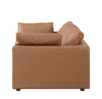 1100 Divanitalia Modular Loveseat - Top-grain Italian Leather