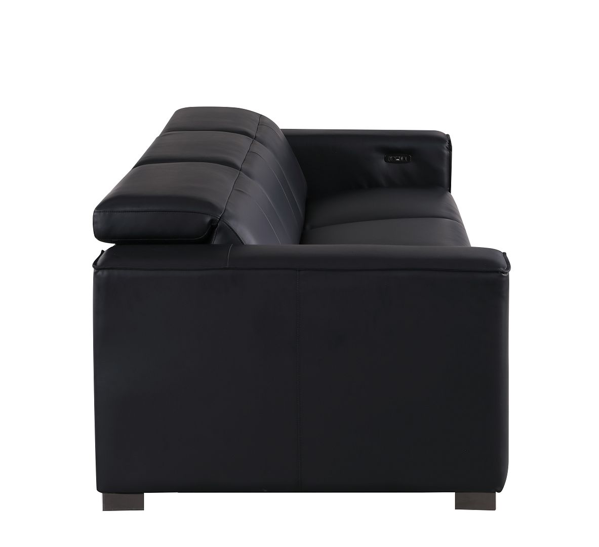 1208 Genuine Leather Triple Power Reclining Sofa