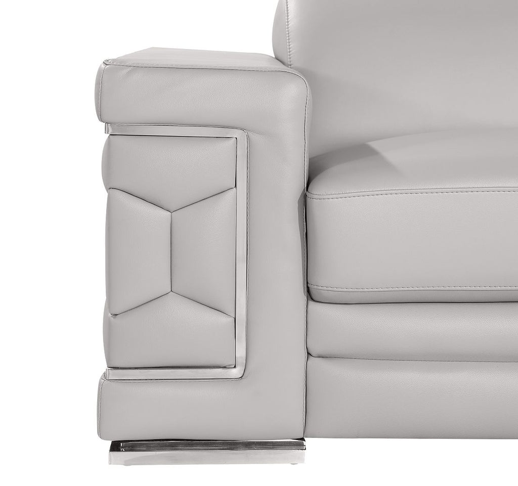 296 Genuine Loveseat - Light Grey - SKU 296-LT-GREY-L - view 8