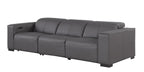 1208 Genuine Leather Triple Power Reclining Sofa