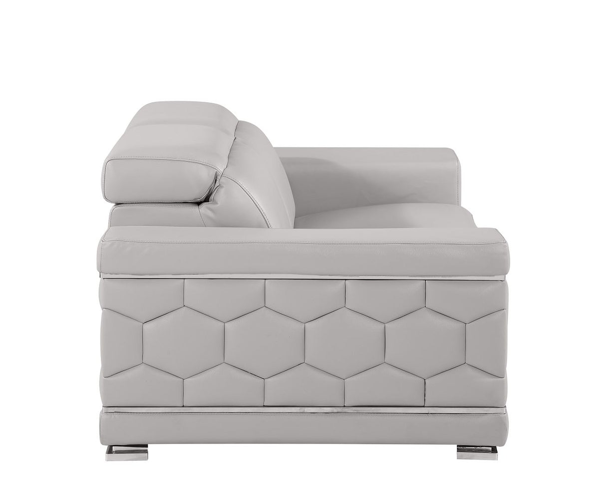 296 Genuine Loveseat - Light Grey - SKU 296-LT-GREY-L - view 5