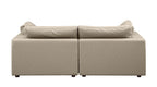 1100 Divanitalia Modular Loveseat - Top-grain Italian Leather