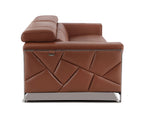 903 Divanitalia Sofa with Adjustable Headrest in Top-grain Italian Leather