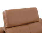 9762 Divanitalia 12-Piece U-Shaped Top Grain Italian Leather Sectional Sofa with 4 Power Recliners