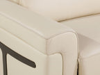 1126 Divanitalia Power Reclining Sofa in Top Grain Italian Leather with 2 Power Recliners & Power Headrests