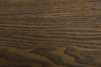 Marcia Mid-Century Tobacco & Antique Brass Dining Table