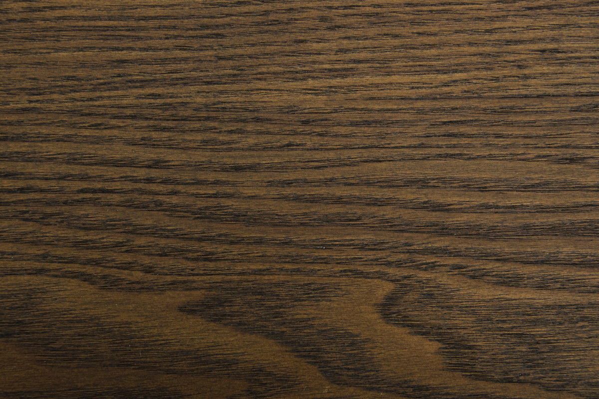 Marcia Mid-Century Tobacco & Antique Brass Dining Table