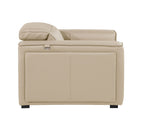 1126 Divanitalia Top Grain Italian Leather Power Reclining Chair with Power Headrests