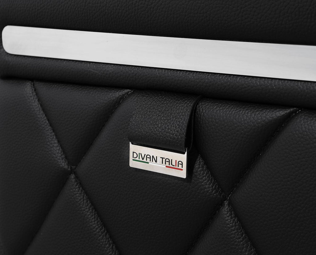1140 Divanitalia Sofa with Adjustable Headrest in Top-grain Italian Leather