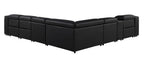 1116 Divanitalia 7-Piece L-Shaped Sectional Sofa in Top Grain Italian Leather with 3 Power Recliners & Power Headrests - Black - SKU 1116-BLACK-7PC-3PWR-SECTIONAL- GROUP - view 6