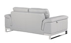 411 Divanitalia Loveseat in Top-grain Italian Leather