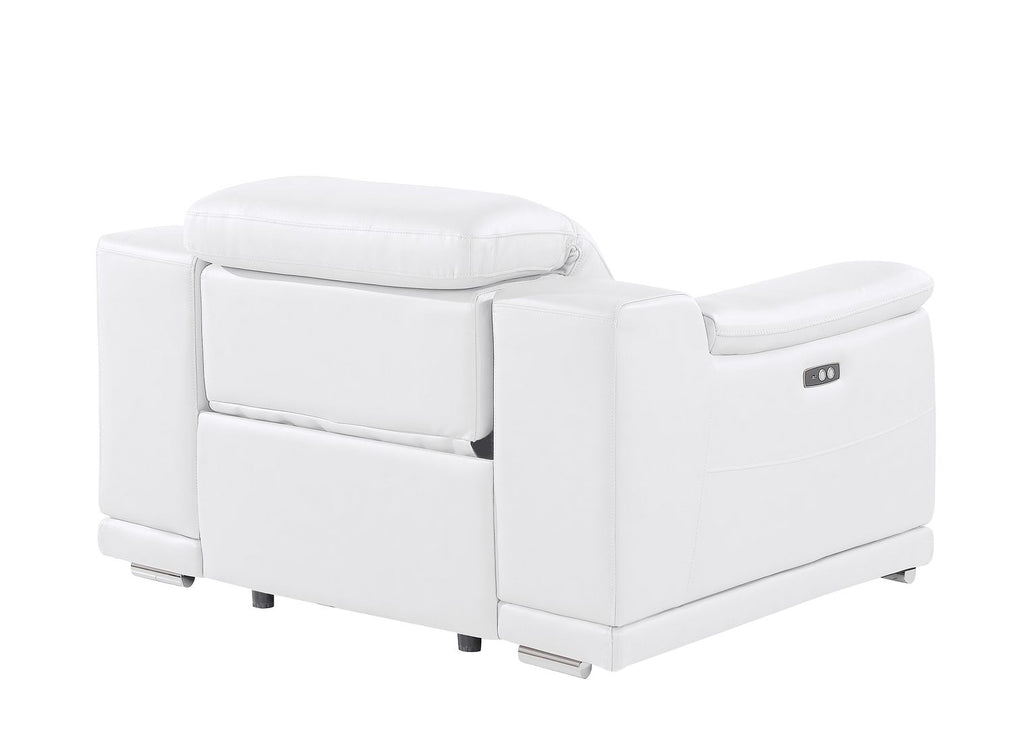 2679 Power Reclining Chair with Power Headrest in Genuine Leather