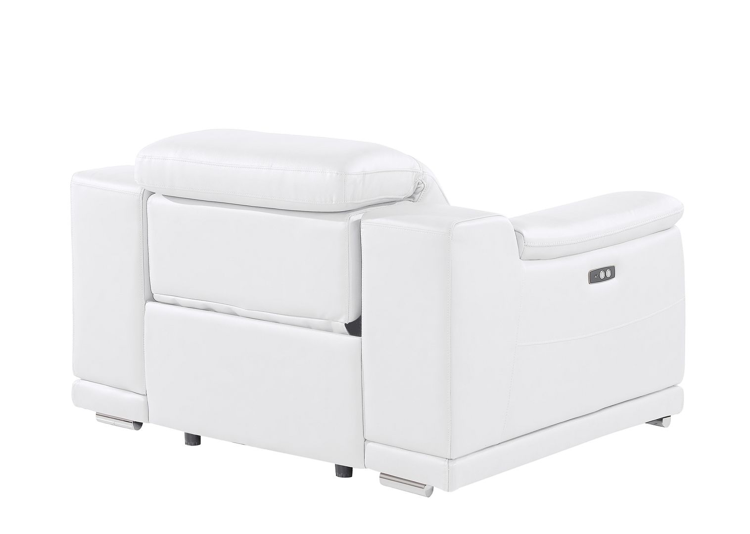 2679 Power Reclining Chair with Power Headrest in Genuine Leather