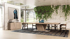 Victoria - Italian Modern Walnut Caracalla Buffet