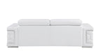 296 Modern Genuine Leather Sofa - White - SKU 296-WHITE-S - view 4