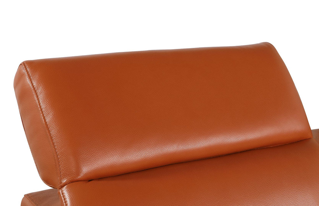 1126 Divanitalia 8-Piece U-Shaped Sectional Sofa in Top Grain Italian Leather with 4 Power Recliners & Power Headrests