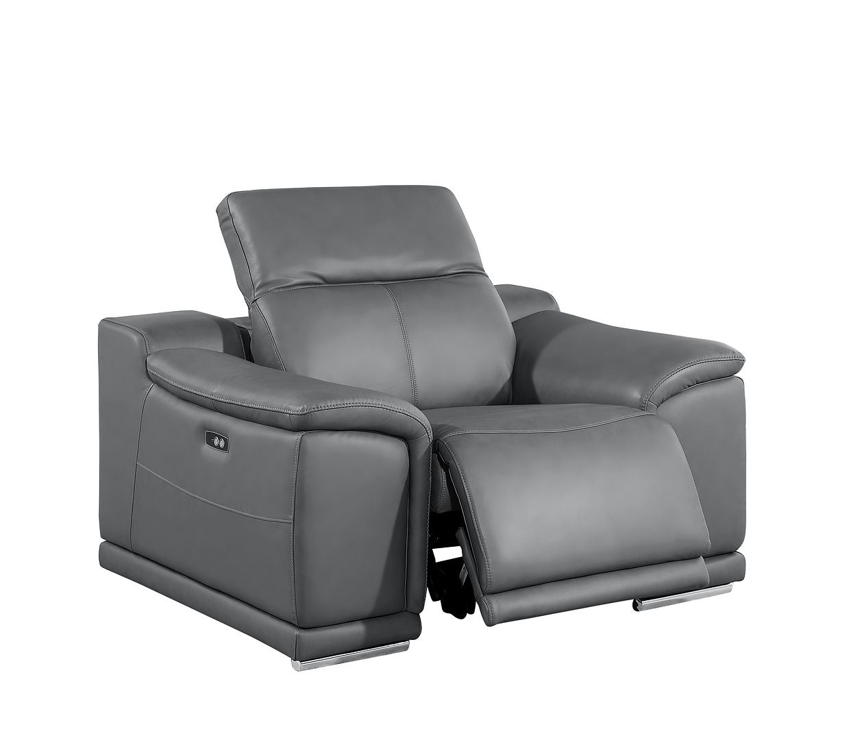2679 Power Reclining Chair with Power Headrest in Genuine Leather