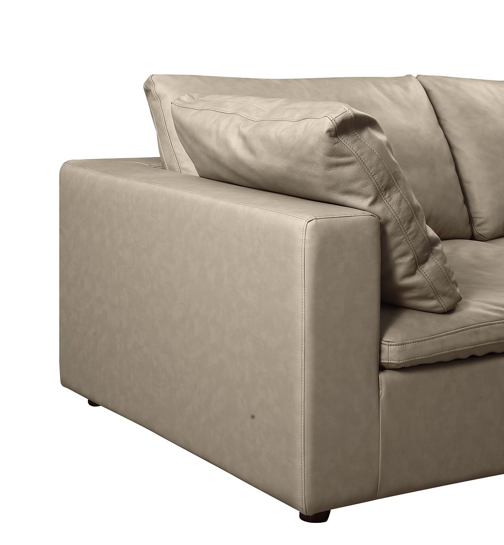 1100 Divanitalia 10-Piece U-Shaped Sectional Sofa with Chaise in Top-grain Italian Leather