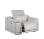 2679 Power Reclining Chair with Power Headrest in Genuine Leather
