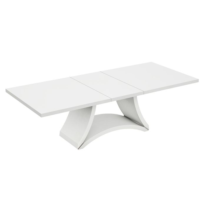 D313 - Dining Table - White - SKU D313-WHITE-TABLE
