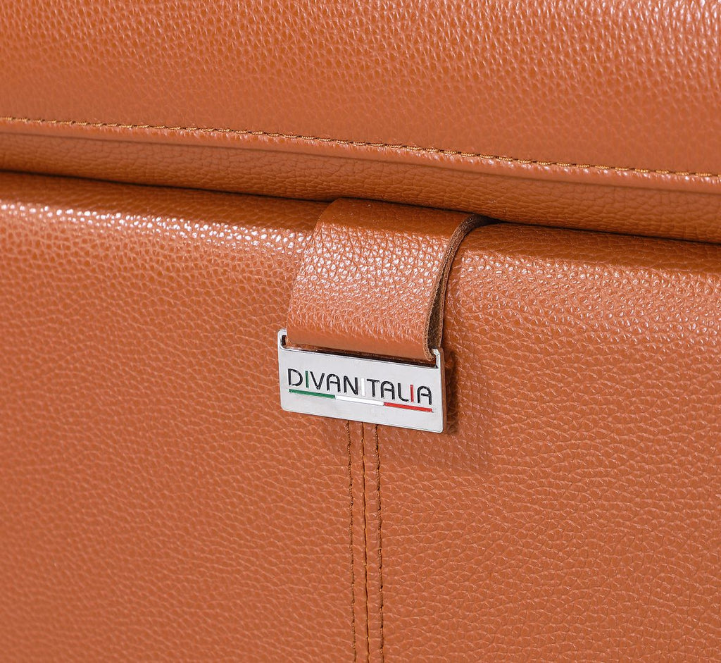 411 Divanitalia Sofa in Top-grain Italian Leather