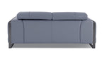 903 Divanitalia Loveseat with Adjustable Headrest in Top-grain Italian Leather