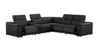 2679 6-Piece L-Shaped Power Reclining Sectional Sofa in Genuine Leather - 3 Recliners