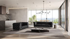 970 Divanitalia 2-Piece Sofa Set in Top-grain Italian Leather