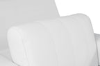 904 Divanitalia 3-Piece Sofa Set in Top-grain Italian Leather - White - SKU 904- WHITE 3PC (S/L/CH) - GROUP - view 11