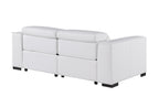 1208 Genuine Leather Dual Power Reclining Loveseat