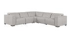 1208 Leather Reclining Set - Sofa & Loveseat with 4 Power Recliners
