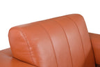 904 Divanitalia 3-Piece Sofa Set in Top-grain Italian Leather - Camel - SKU 904- CAMEL 3PC (S/L/CH) - GROUP - view 10