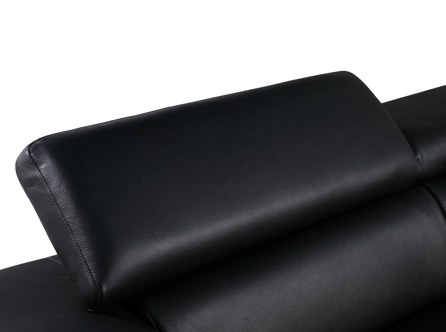 1140 Divanitalia Sofa with Adjustable Headrest in Top-grain Italian Leather