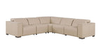 1208 Leather Reclining Set - Sofa & Loveseat with 4 Power Recliners