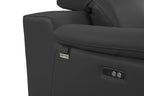9762 Divanitalia Top Grain Italian Leather Power Reclining Sofa and Loveseat Set with Adjustable Headrests - Dark Grey - SKU 9762-POWER-DARK GRAY 2PC (S/L) - GROUP - view 12