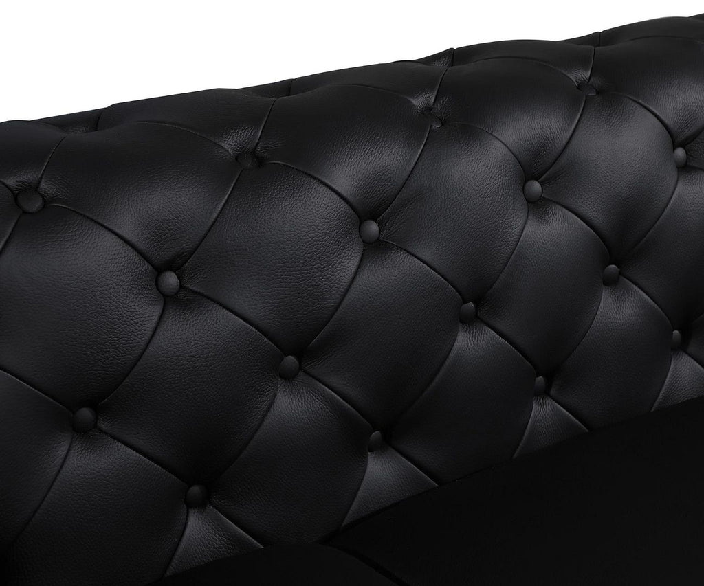 970 Divanitalia Loveseat in Top-grain Italian Leather