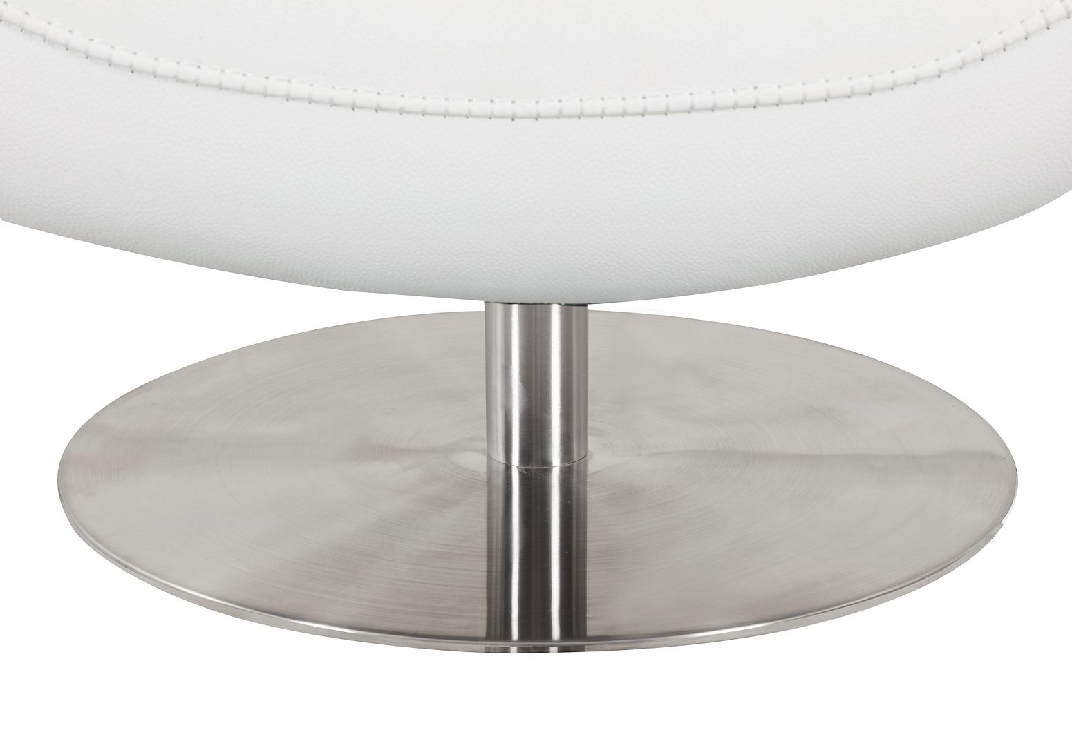 C74 Divanitalia Swivel Chair in Top-grain Italian Leather