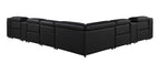 1116 Divanitalia 8-Piece L-Shaped Sectional Sofa in Top Grain Italian Leather with 4 Power Recliners & Power Headrests - Black - SKU 1116-BLACK-8PC-4PWR-SECTIONAL - GROUP - view 5