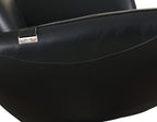 C74 Divanitalia Swivel Chair in Top-grain Italian Leather