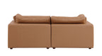 1100 Divanitalia Modular Loveseat - Top-grain Italian Leather