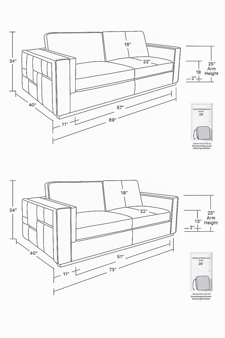 1130 Divanitalia 2-Piece Sofa Set in Top-grain Italian Leather - White - SKU 1130-WHITE-2PC - view 17