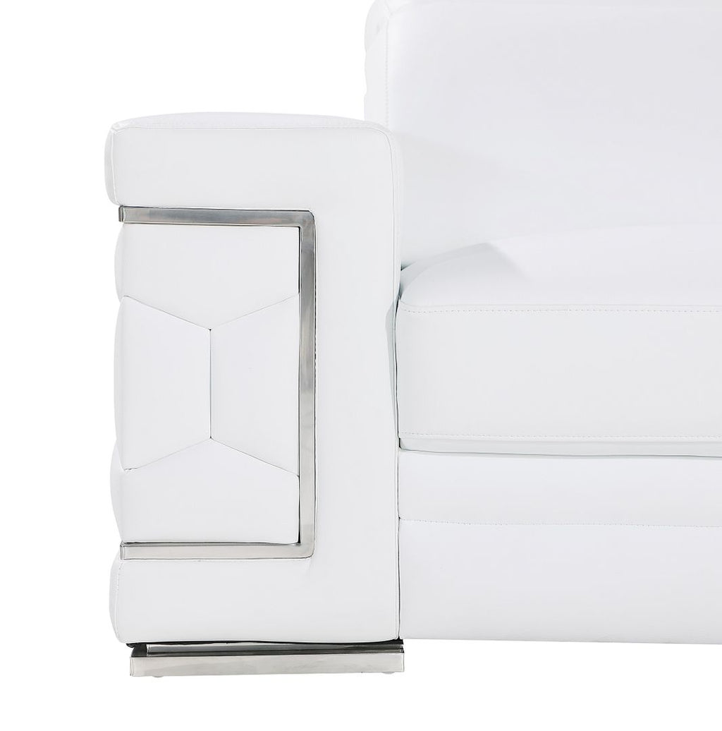 296 Modern Genuine Leather Chair - White - SKU 296-WHITE-CH - view 7