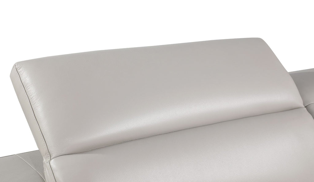 1120 Divanitalia Loveseat with Adjustable Headrest in Top-grain Italian Leather