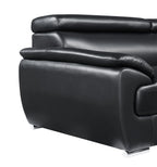 4571 Modern Genuine Leather 2-Piece Sofa Set - Black - SKU 4571-LV BLACK 2PC (S/L) - GROUP - view 11