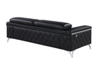 1140 Divanitalia Sofa with Adjustable Headrest in Top-grain Italian Leather