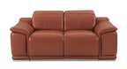 9762 Divanitalia Top Grain Italian Leather Power Reclining Sofa and Loveseat Set with Adjustable Headrests - Camel - SKU 9762-POWER-CAMEL 2PC (S/L) - GROUP - view 5