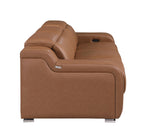 1116 Divanitalia 3-Piece Modular Power Reclining Sofa in Top Grain Italian Leather with 2 Power Recliners & Power Headrests
