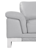 411 Divanitalia Loveseat in Top-grain Italian Leather