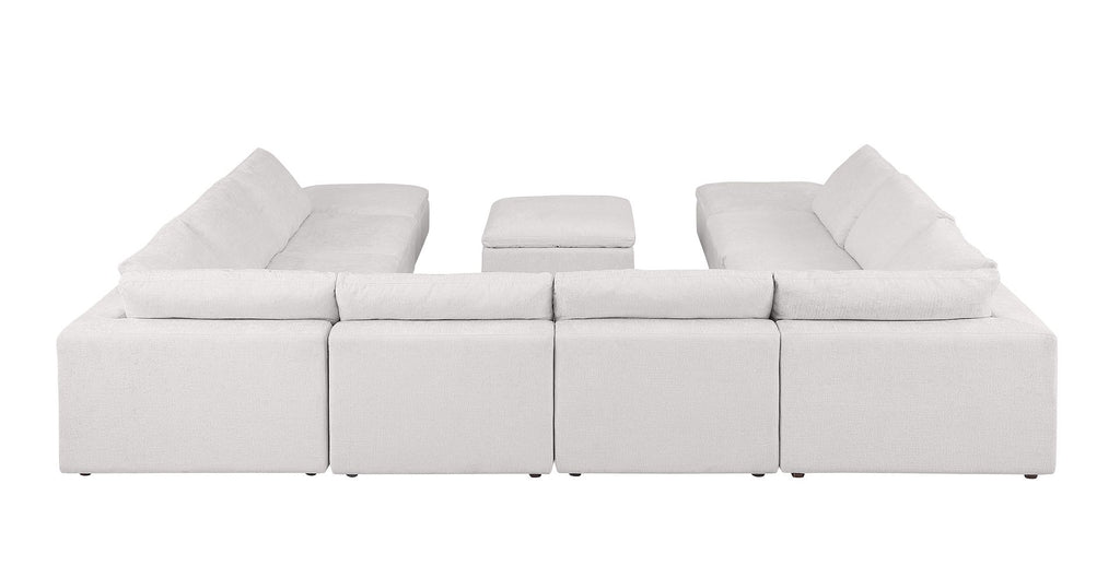 1100 Divanitalia Top-grain Italian Leather 11-Piece Sectional Sofa with Chaise